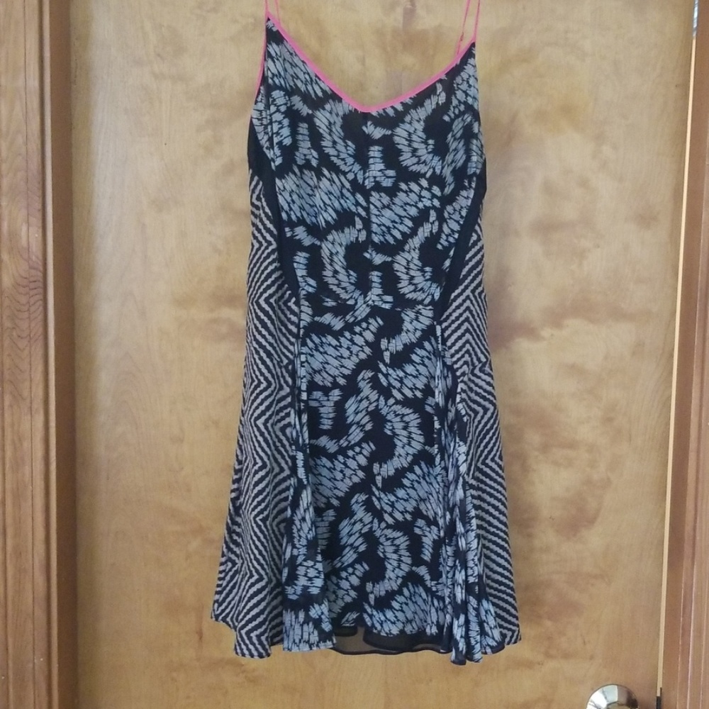 Elizabeth n James  silk mini dress